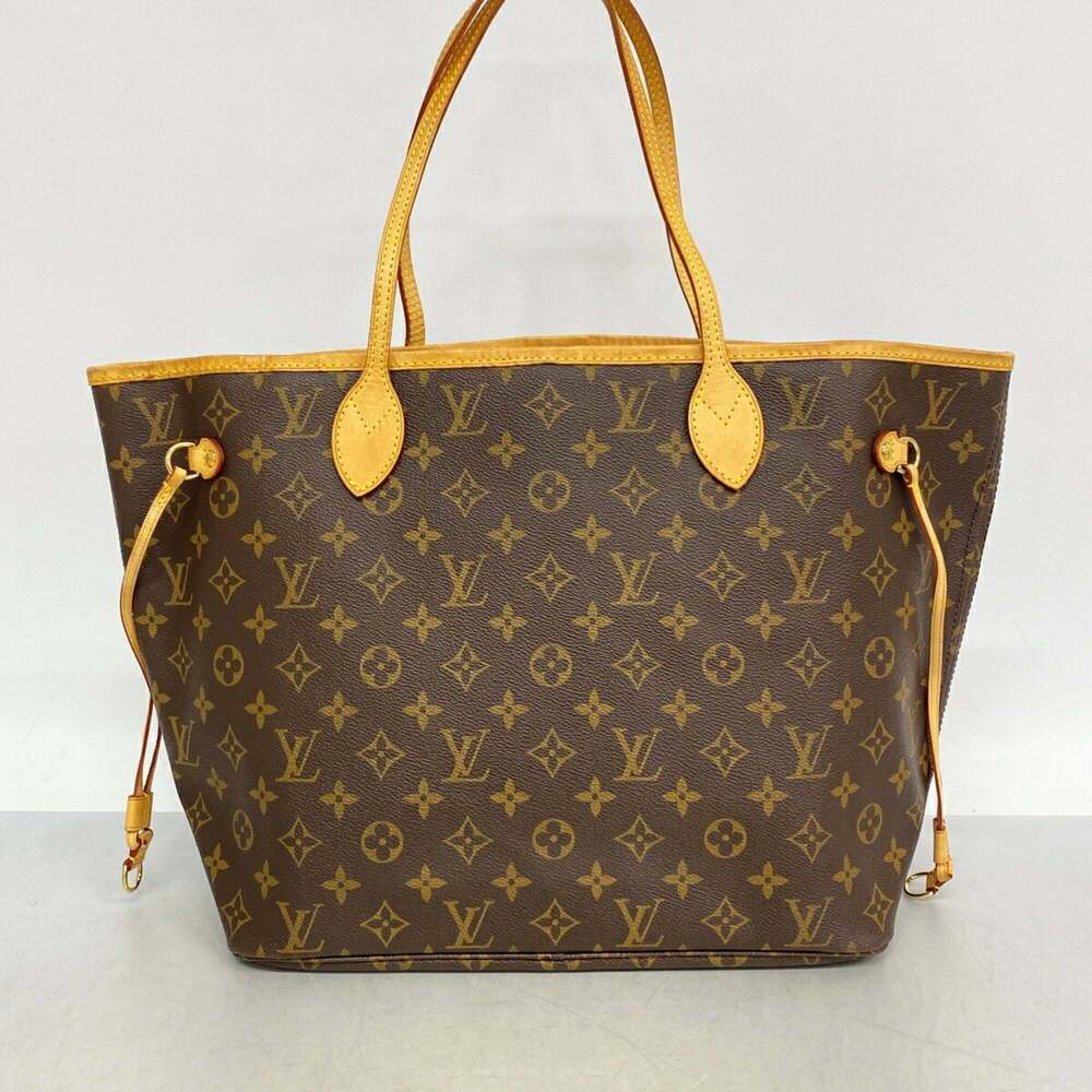 LOUIS VUITTON Brown Monogram Neverfull MM Tote Bag - Picture 11 of 11